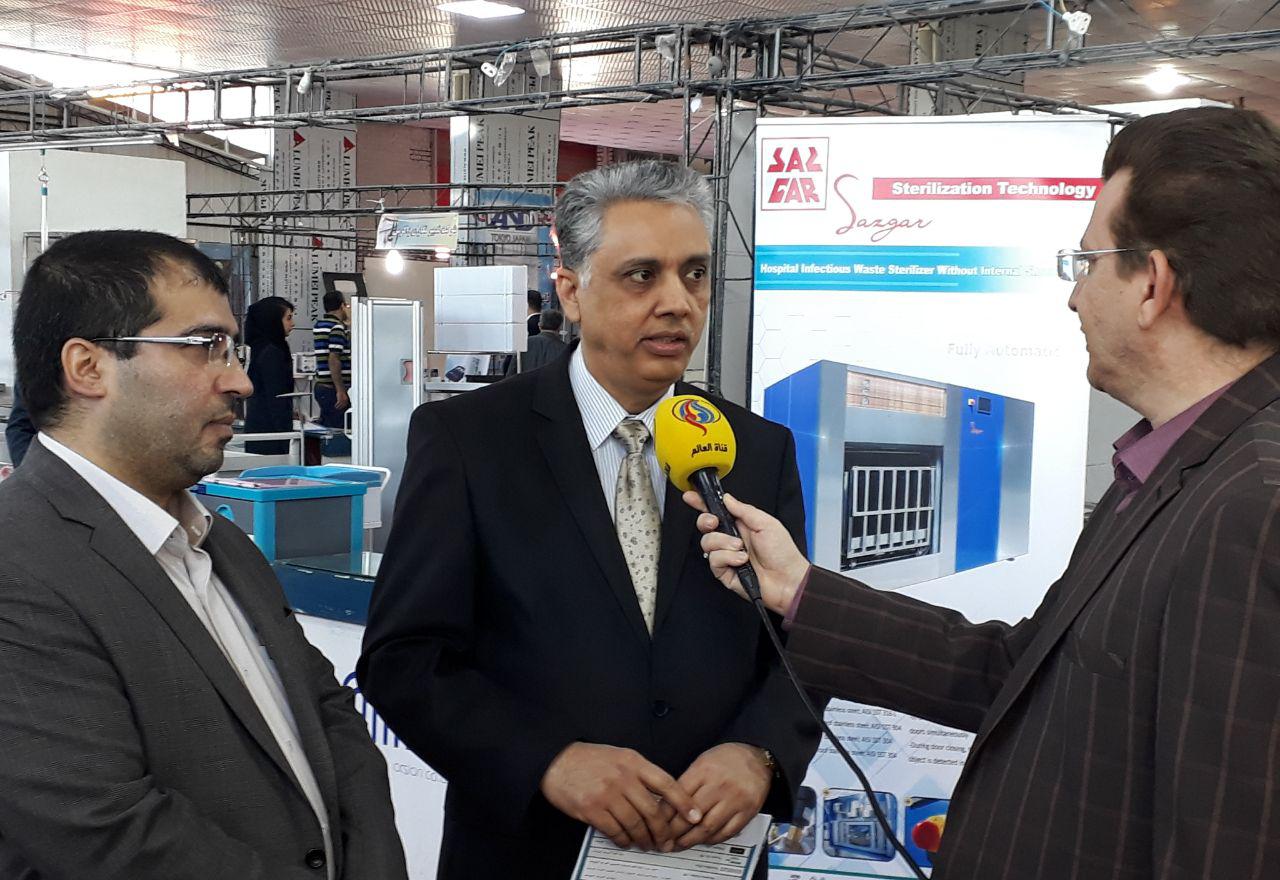 تقویت تولید داخل و توانمندی های صنعت سلامت ایران در این نمایشگاه مشهود است