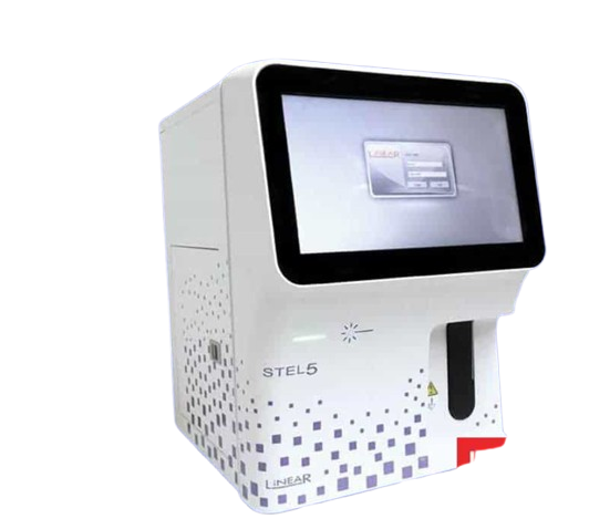 دستگاه سل کانتر 5 پارت دیف اتوماتیک - 5 part Diff  Auto Hematology Analyzer  - Linear Chemical S.L - دستگاه - هماتولوژی و بانک خون - آسا زیست فناور تجهیز(آسا بیوتک)